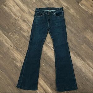 James Jeans Dark Blue Flare & Wide Leg Jeans